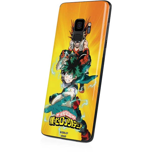 My Hero Academia Deku and Bakugo Season 5 Galaxy S9 Skin